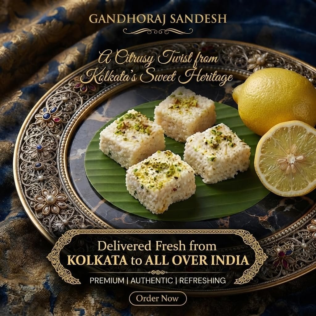 Gondhoraj Sandesh - The Aromatic Crown Jewel of Bengali Fusion Sweets
