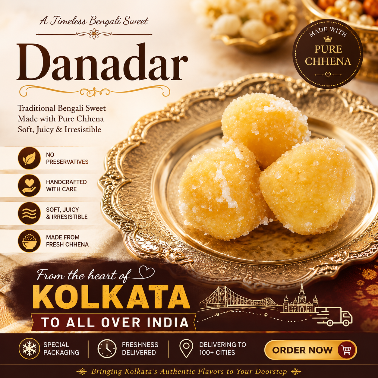 Danadar - The Granular Jewel of Bengal’s Sweet Legacy