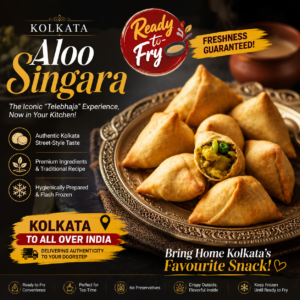 Kolkata Aloo Singara: The Iconic "Telebhaja" Experience, Now in Your Kitchen!
