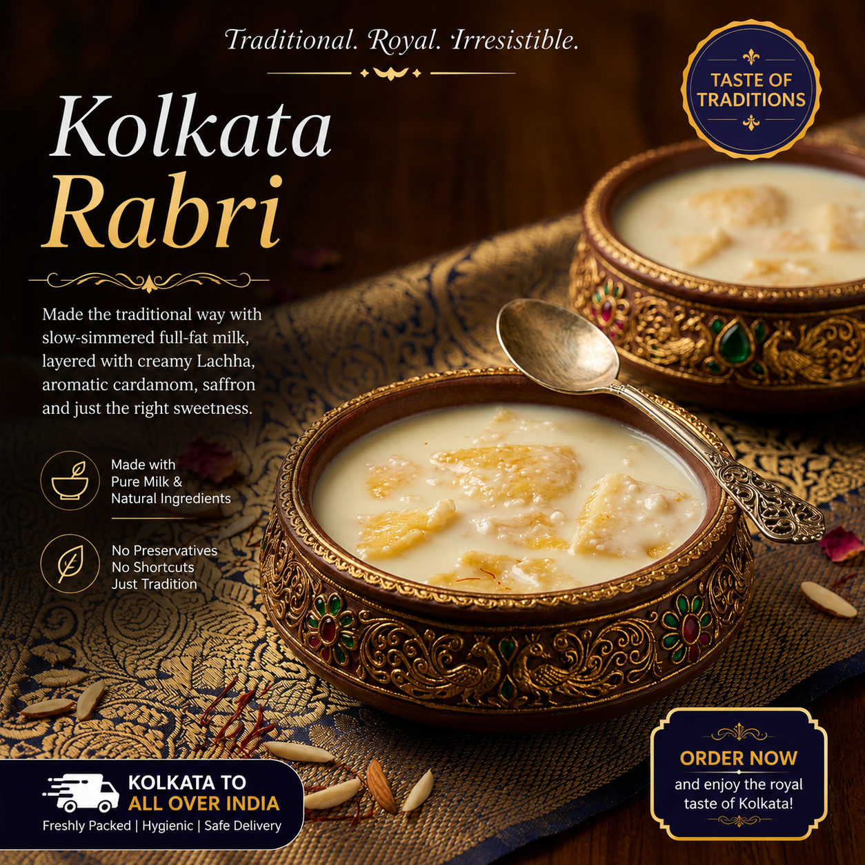 Rabri: The Creamy, Layered Soul of Bengal's Sweets